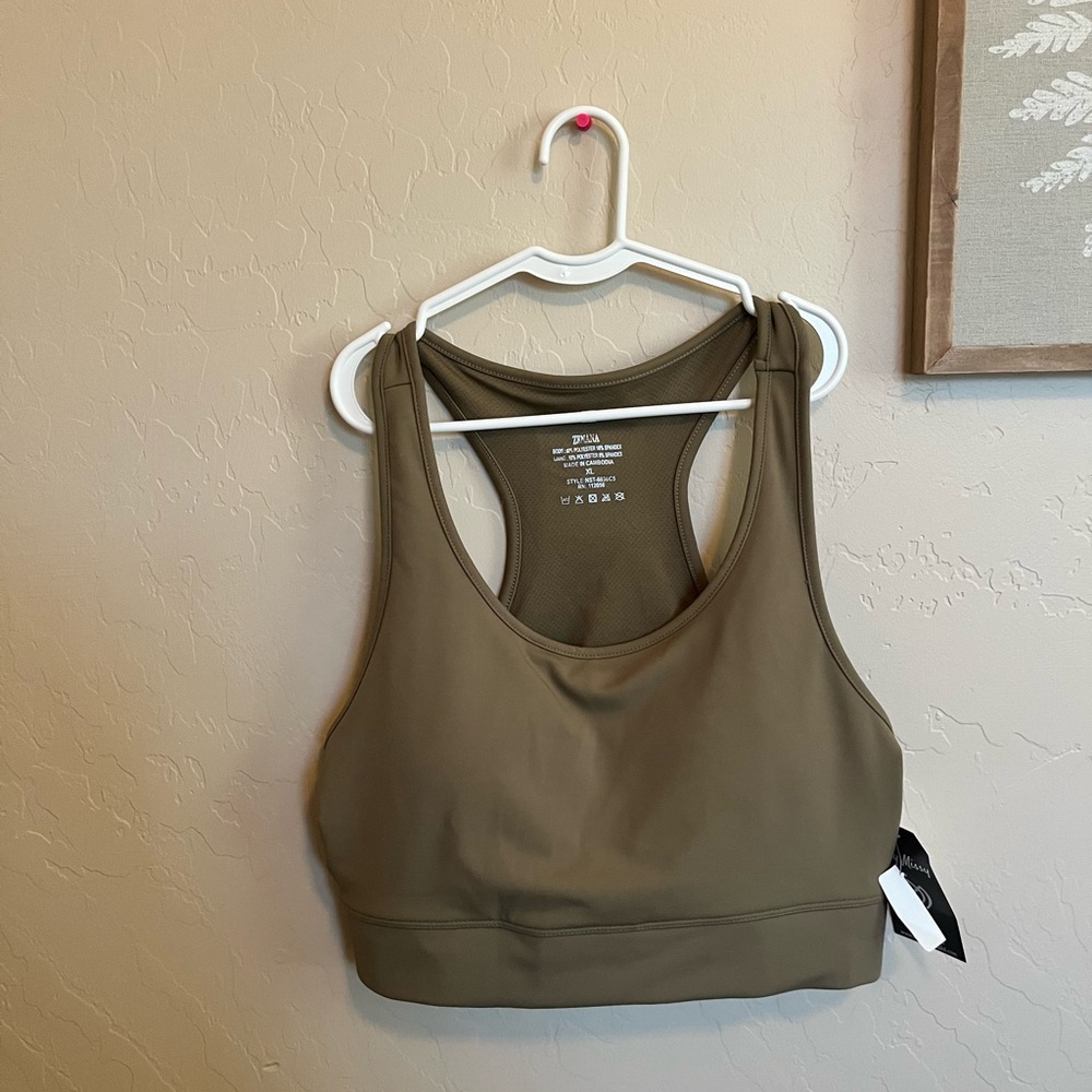 Zenana XL sports bra